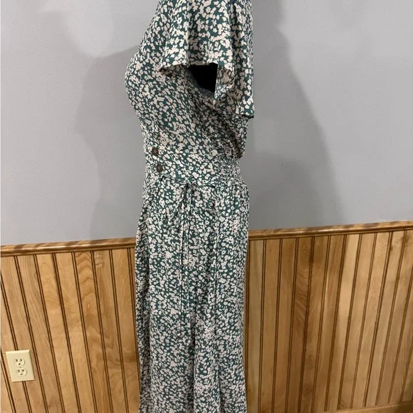 Sienna Sky Floral Faux-Wrap Maxi Dress - Size S - Picture 2 of 9